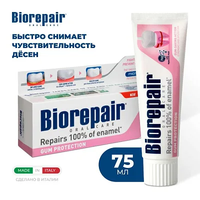 ЗУБНАЯ ПАСТА Biorepair для профилактики пародонтита