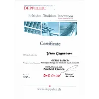 Сертификаты и дипломы Геюшова Яна Набиевна